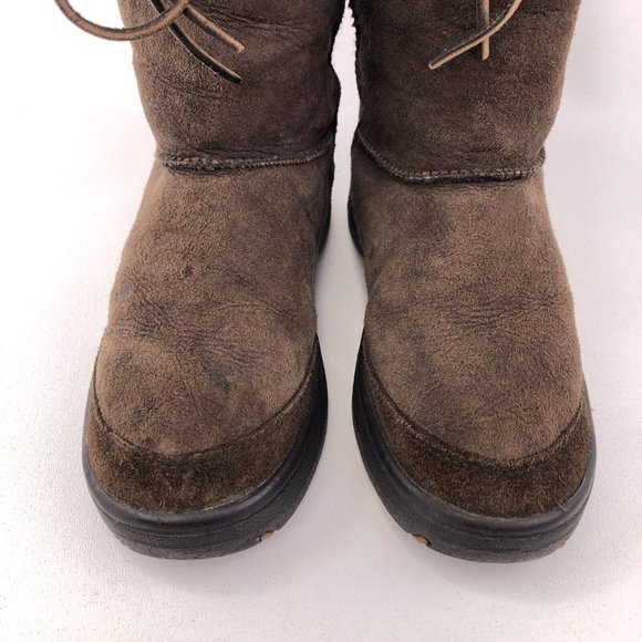 UGG Ultimate Cuff Tall Winter Boots 8 - Picture 10 of 12